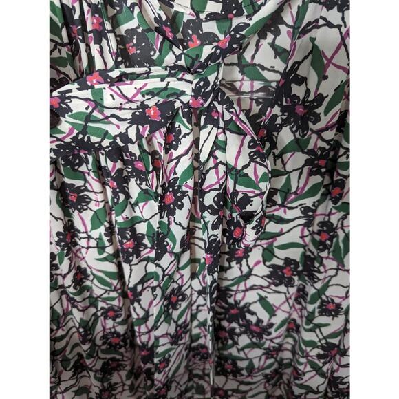 La DoubleJ × Mantero Good Witch Dress Scrambled Print Double Georgette Italy M - Picture 8 of 12